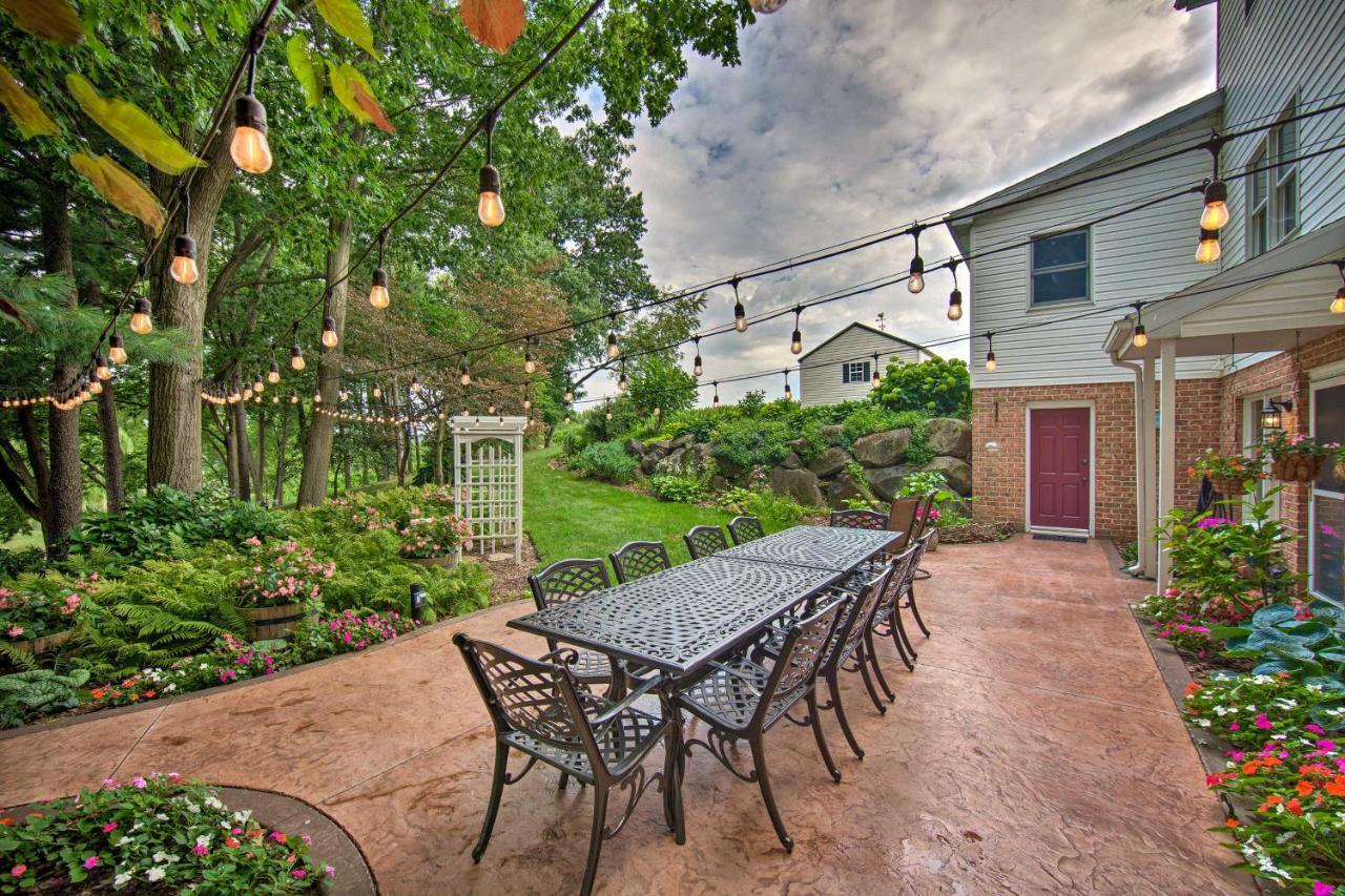 Charming Apartment With Yard And Beautiful Gardens! Manheim Eksteriør bilde